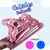 Kit Kid 50 Cabides Infantis Reforçados - 7MM para Organização - Rosa e Azul - Be Kid