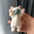 Alívio do estresse gato squeeze brinquedo realista tpr brinquedo para ansiedade - comprar online