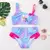 Maiô Kid - Lilo Stitch - duas peças para meninas - roupa de banho para crianças - Be Kid