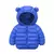 1 peça inverno meninos meninas casaco de bebê leve e fino para baixo jaqueta c - Be Kid