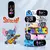 Disney stitch digital crianças relógios anime figuras led relógio luminoso to na internet
