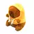 Bonito capivara brinquedo de pelúcia com capuz com asas simulação boneca tama - Be Kid