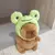 Bonito capivara brinquedo de pelúcia com capuz com asas simulação boneca tama na internet