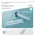 2 peças 10ml rinite do bebê lavadora nasal nariz do bebê limpo agulha tubo cu - Be Kid
