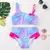 Maiô Kid - Lilo Stitch - duas peças para meninas - roupa de banho para crianças - comprar online