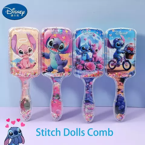 Escova de cabelo - Figuras disney stitch - bonecas pente