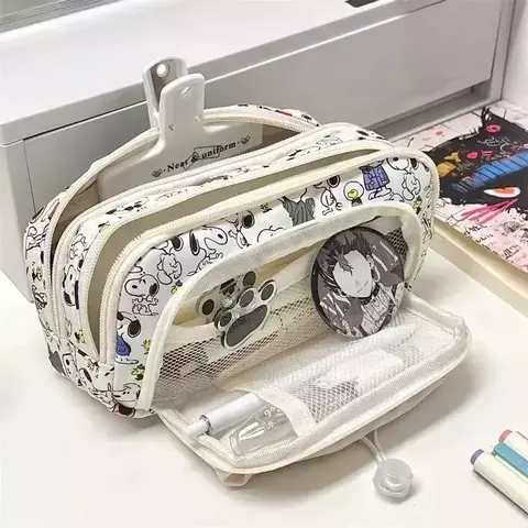 Estojo estiloso Snoopy Kid - desenhos animados