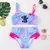 Maiô Kid - Lilo Stitch - duas peças para meninas - roupa de banho para crianças - loja online
