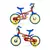 Bicicleta Infantil Nathor Fireman Vermelha Aro 12 com Rodinhas