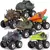 Dinossauro Mini Toy Car Set para crianças, Puxe carros, Mini Monster Truck, Pre - comprar online