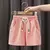 1 peça verão crianças shorts meninos meninas cor sólida curto bebê cor sól