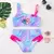 Maiô Kid - Lilo Stitch - duas peças para meninas - roupa de banho para crianças