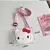 Bolsa luxo kitty - silicone na internet