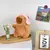 Bonito capivara brinquedo de pelúcia com capuz com asas simulação boneca tama - Be Kid