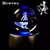 Pokémon Crystal Ball com Base de Lâmpada 3D, Pikachu, Gengar, Mew, Mewtwo, Pok