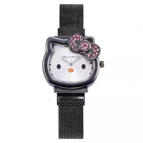 Relógio hello kitty diamante - metal vintage