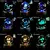 Pokémon Crystal Ball com Base de Lâmpada 3D, Pikachu, Gengar, Mew, Mewtwo, Pok