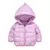 1 peça inverno meninos meninas casaco de bebê leve e fino para baixo jaqueta c - loja online
