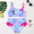 Maiô Kid - Lilo Stitch - duas peças para meninas - roupa de banho para crianças - Be Kid
