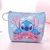 Stitch portátil - mini caixa de armazenamento de jóias - organizador de viagem - Be Kid