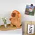 Bonito capivara brinquedo de pelúcia com capuz com asas simulação boneca tama