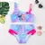 Maiô Kid - Lilo Stitch - duas peças para meninas - roupa de banho para crianças