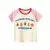 2025 verão manga curta t camisa meninas dos desenhos animados morango cereja ca - comprar online