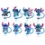 Plug para canudo Stitch - 1-8 pçs - disney stitch - loja online