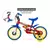 Bicicleta Infantil Nathor Fireman Vermelha Aro 12 com Rodinhas - loja online
