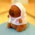 Bonito capivara brinquedo de pelúcia com capuz com asas simulação boneca tama - loja online