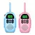 2 pacotes de walkie talkies para crianças brinquedos bateria recarregável walk - comprar online