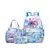 Conjunto de mochila com estampa de ponto de 3 unidades, com sacola e bolsa, moch - loja online
