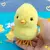 Amarelo pulando pato brinquedo de pelúcia, Clockwork andando simulação, desen - comprar online
