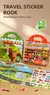 Crianças reutilizáveis - adesivo livros multi-cena e multi-temático geléia - Be Kid