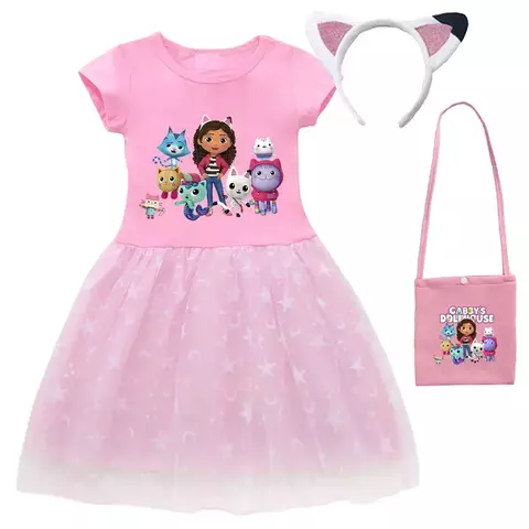 Gabby's Dollhouse - Costume para crianças - meninas Princess Dress