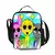 Novo sprunki 3 pçs conjunto mochila dos desenhos animados saco de escola para m