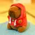 Bonito capivara brinquedo de pelúcia com capuz com asas simulação boneca tama na internet