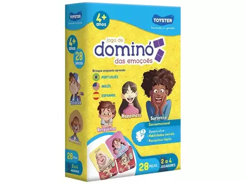 Kid Dominó das Emoções - Toyster