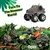 Dinossauro Mini Toy Car Set para crianças, Puxe carros, Mini Monster Truck, Pre