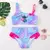 Maiô Kid - Lilo Stitch - duas peças para meninas - roupa de banho para crianças - loja online