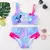 Maiô Kid - Lilo Stitch - duas peças para meninas - roupa de banho para crianças - Be Kid