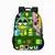 Imagem do Novo sprunki 3 pçs conjunto mochila dos desenhos animados saco de escola para m