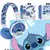 Disney stitch fones Kid - bluetooth sem fio - alta fidelidade som estéreo