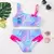 Imagem do Maiô Kid - Lilo Stitch - duas peças para meninas - roupa de banho para crianças