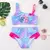 Maiô Kid - Lilo Stitch - duas peças para meninas - roupa de banho para crianças - loja online