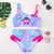 Maiô Kid - Lilo Stitch - duas peças para meninas - roupa de banho para crianças - comprar online