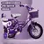 Bicicleta Dobrável com Rodas Auxiliares para Crianças, Montando Bicicleta, Pas - comprar online
