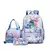 Conjunto de mochila com estampa de ponto de 3 unidades, com sacola e bolsa, moch - Be Kid