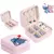 Stitch portátil - mini caixa de armazenamento de jóias - organizador de viagem - comprar online
