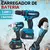Broca elétrica sem escova + chave de impacto + kit rebarbadora conjunto de ferramentas elétricas ( Baterias Inclusas) - comprar online